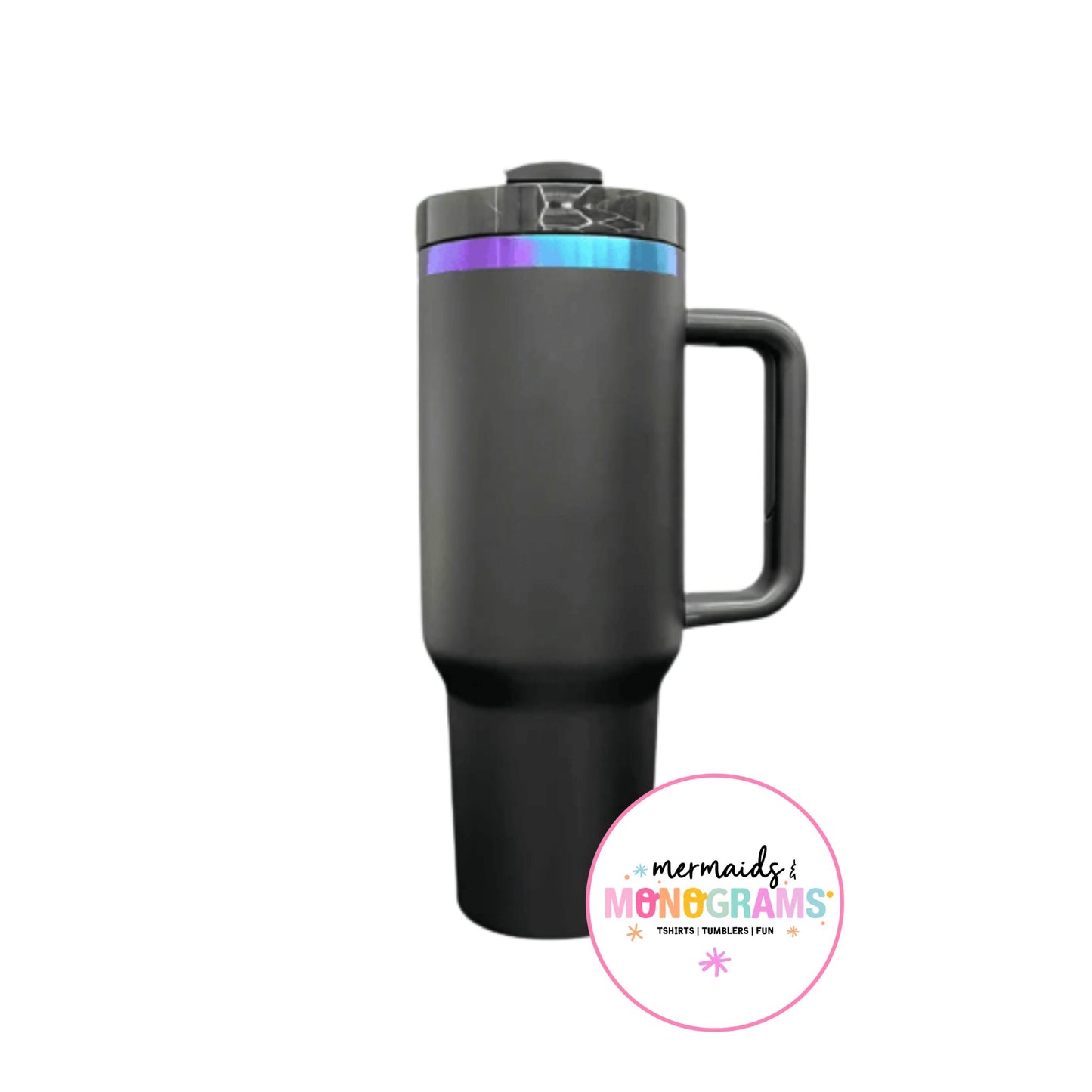 π§ Manatee 40oz Stainless Steel Tumbler β Laser Engraved