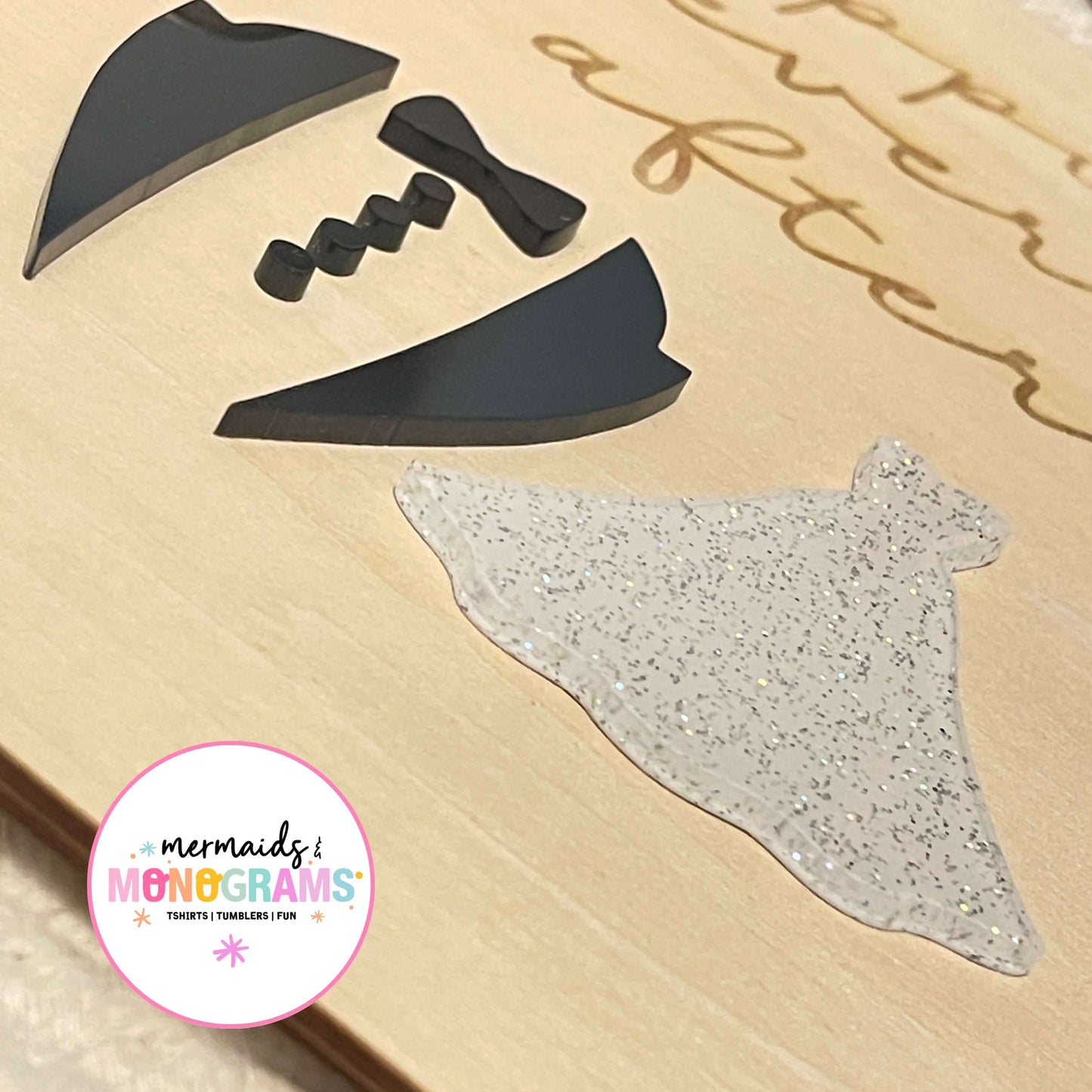 Happily Ever After Wedding Card Holder – Personalized Wooden Acrylic Keepsake Binder