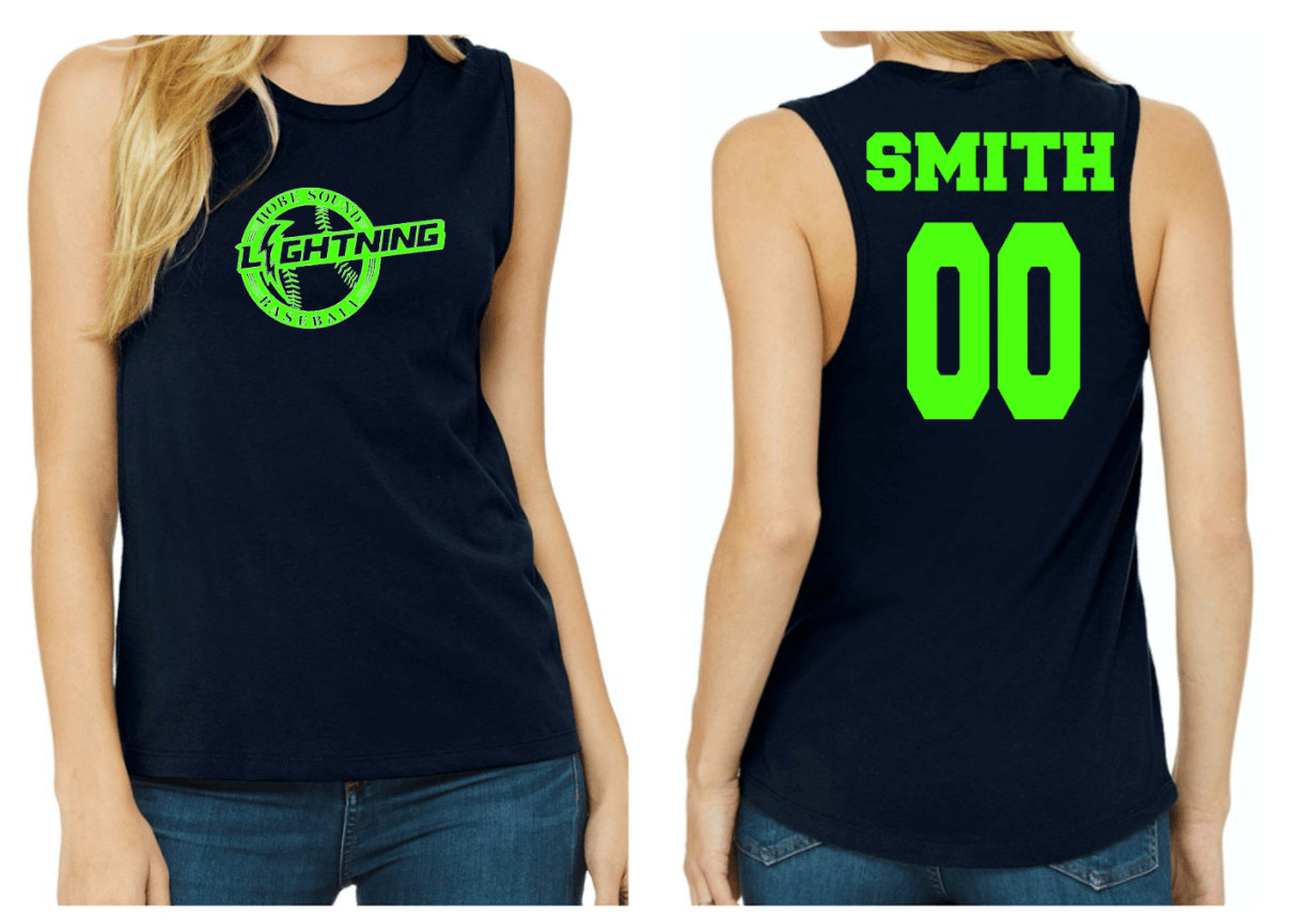 Lightning Women's Muscle Tank Top