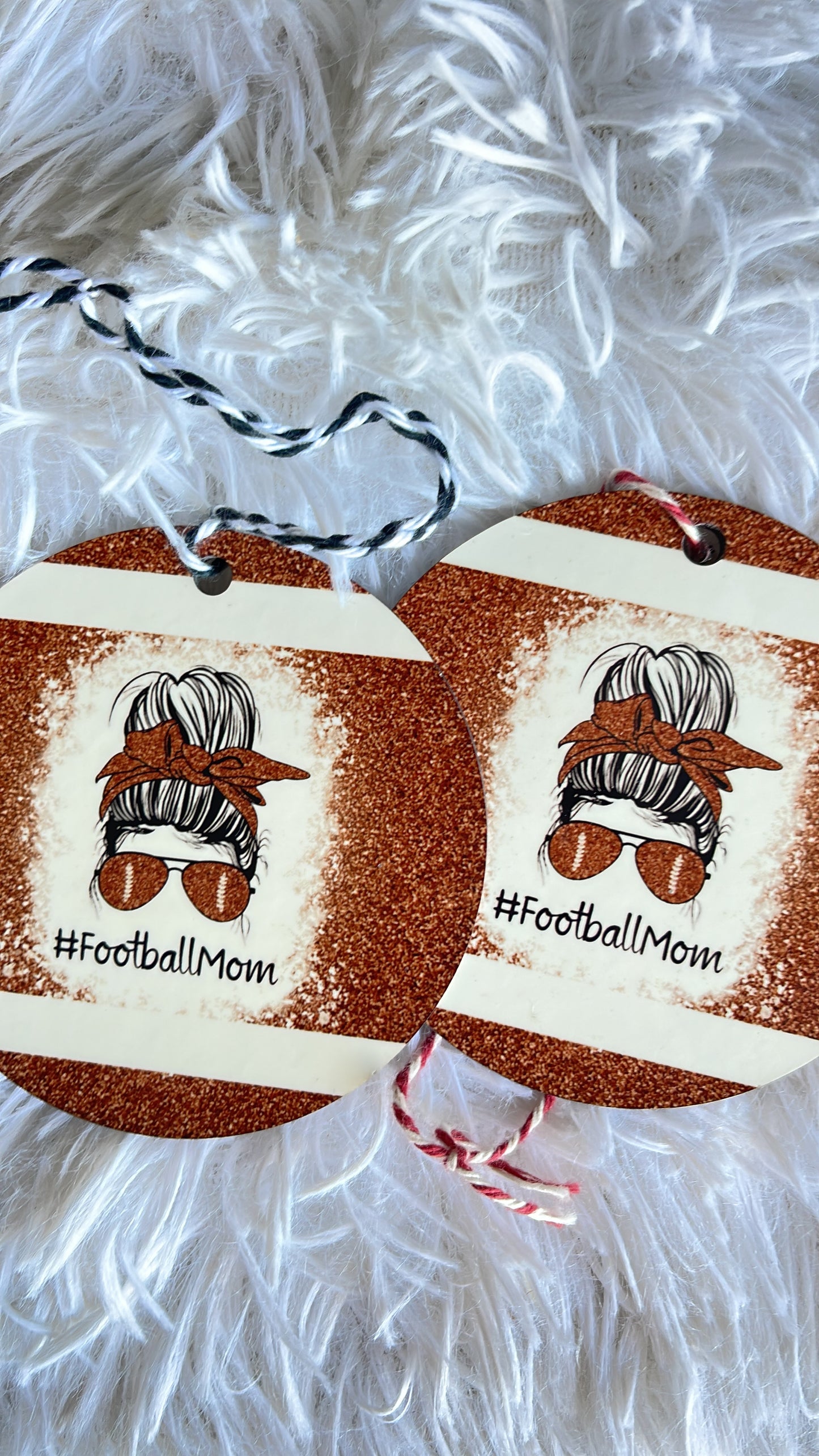 Football Mom Ornament