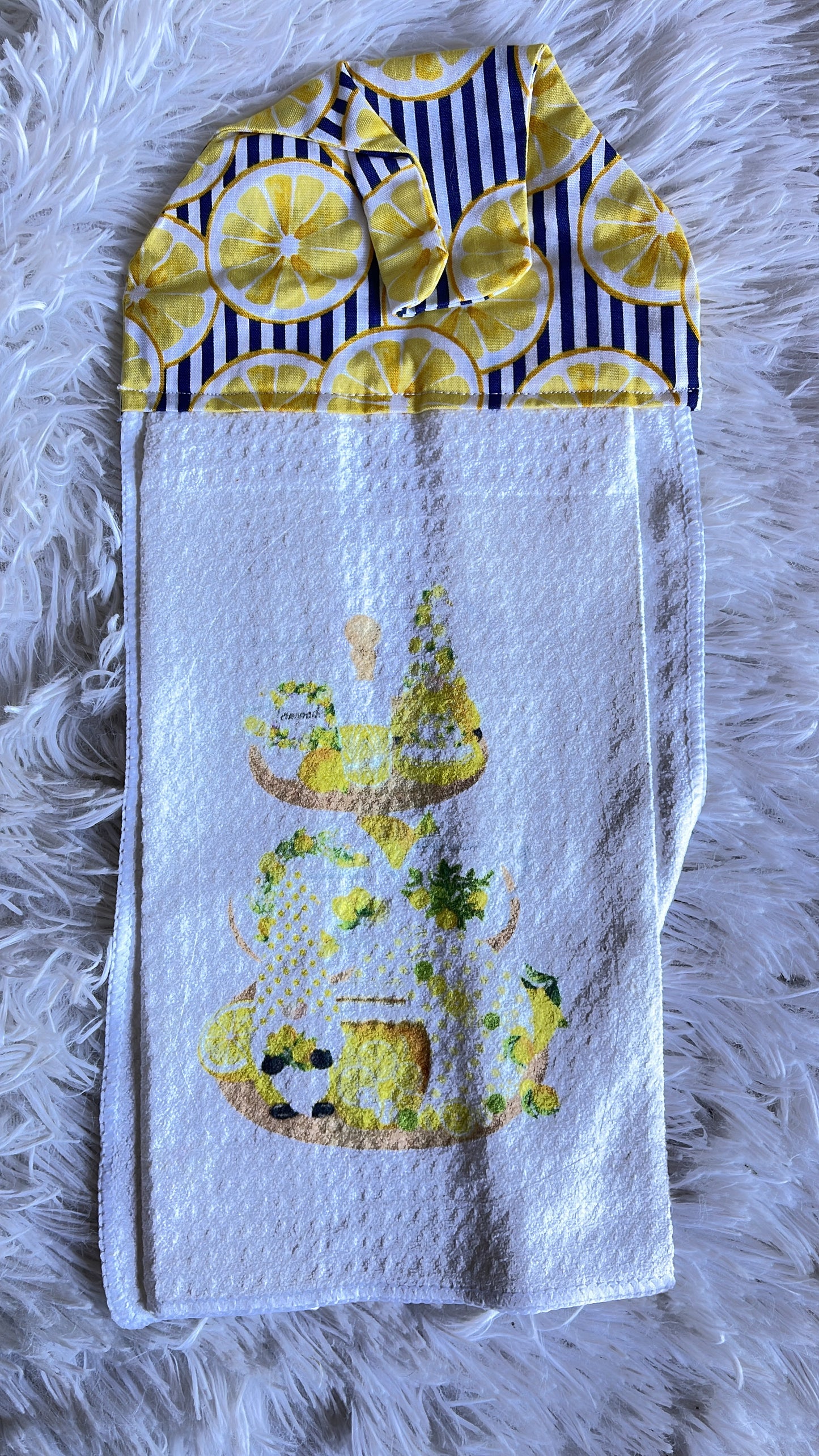 Lemon Tiered Tray Kitchen Towel