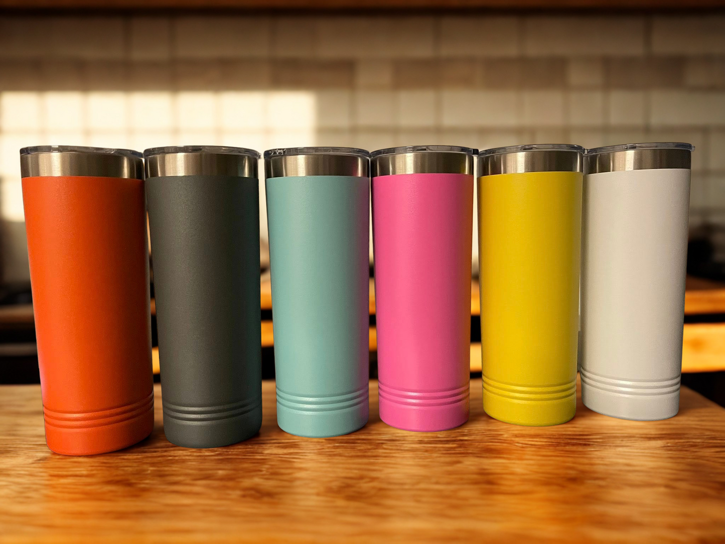 Custom Engraved Polar Camel 22oz Skinny Bottle – Limited Colors Available!