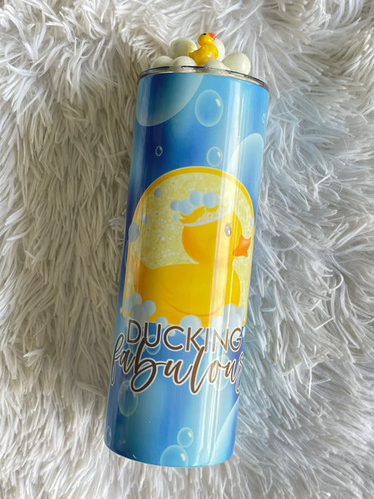 20oz Ducking Fabulous Stainless Steel Tumbler