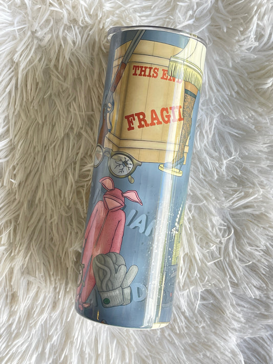 20oz Christmas Story Stainless Steel Tumbler