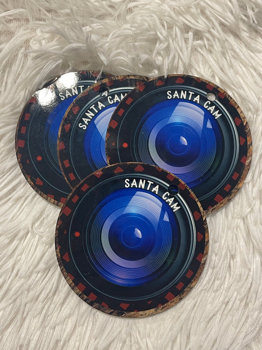 Santa Cam Ornament