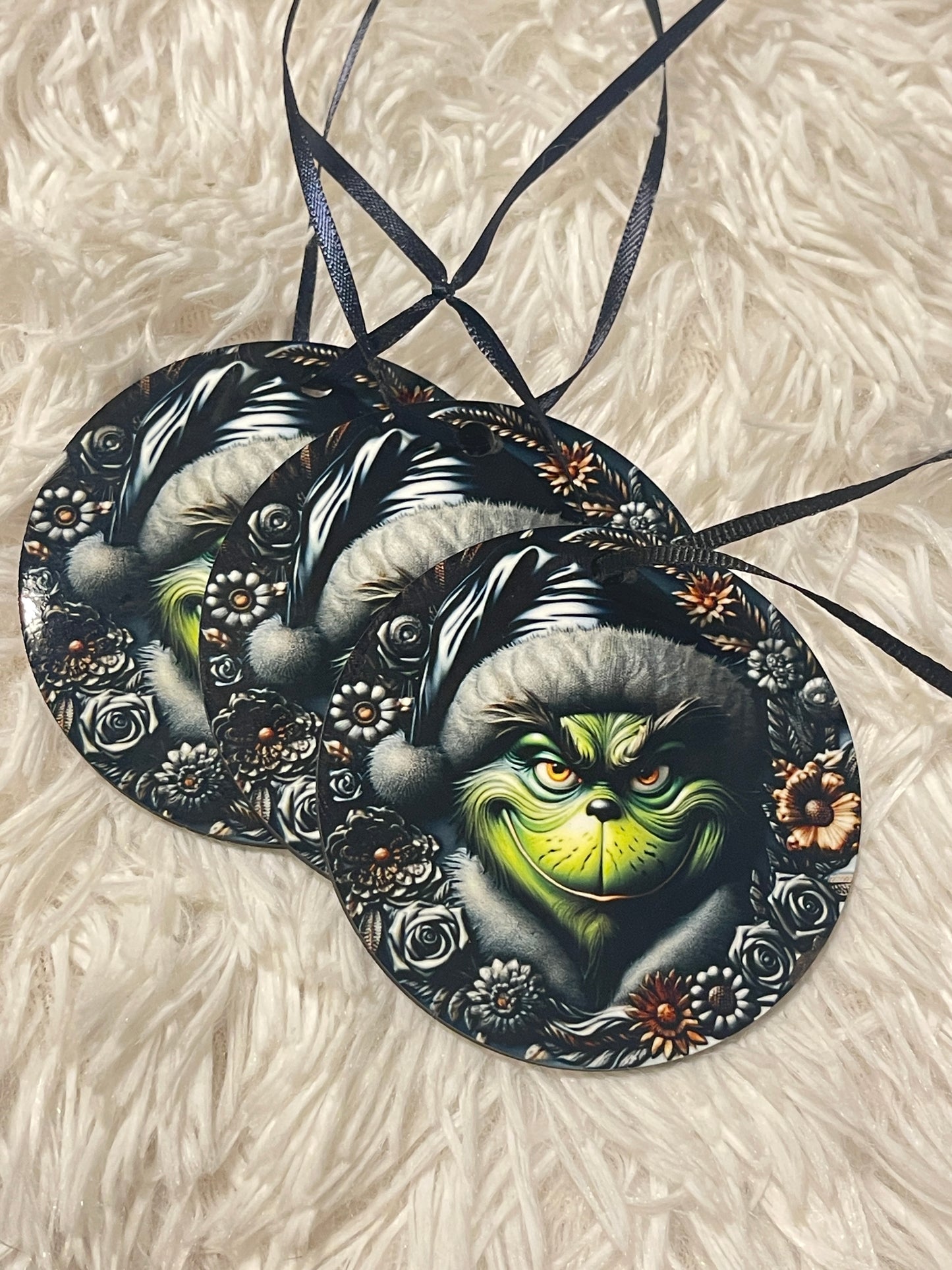 Grinch Holiday Ornament