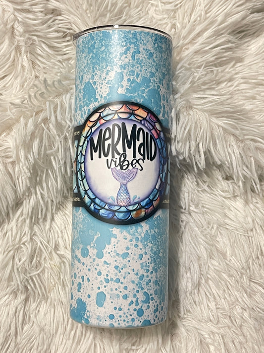 Mermaid Vibes 20oz  Stainless  Tumbler