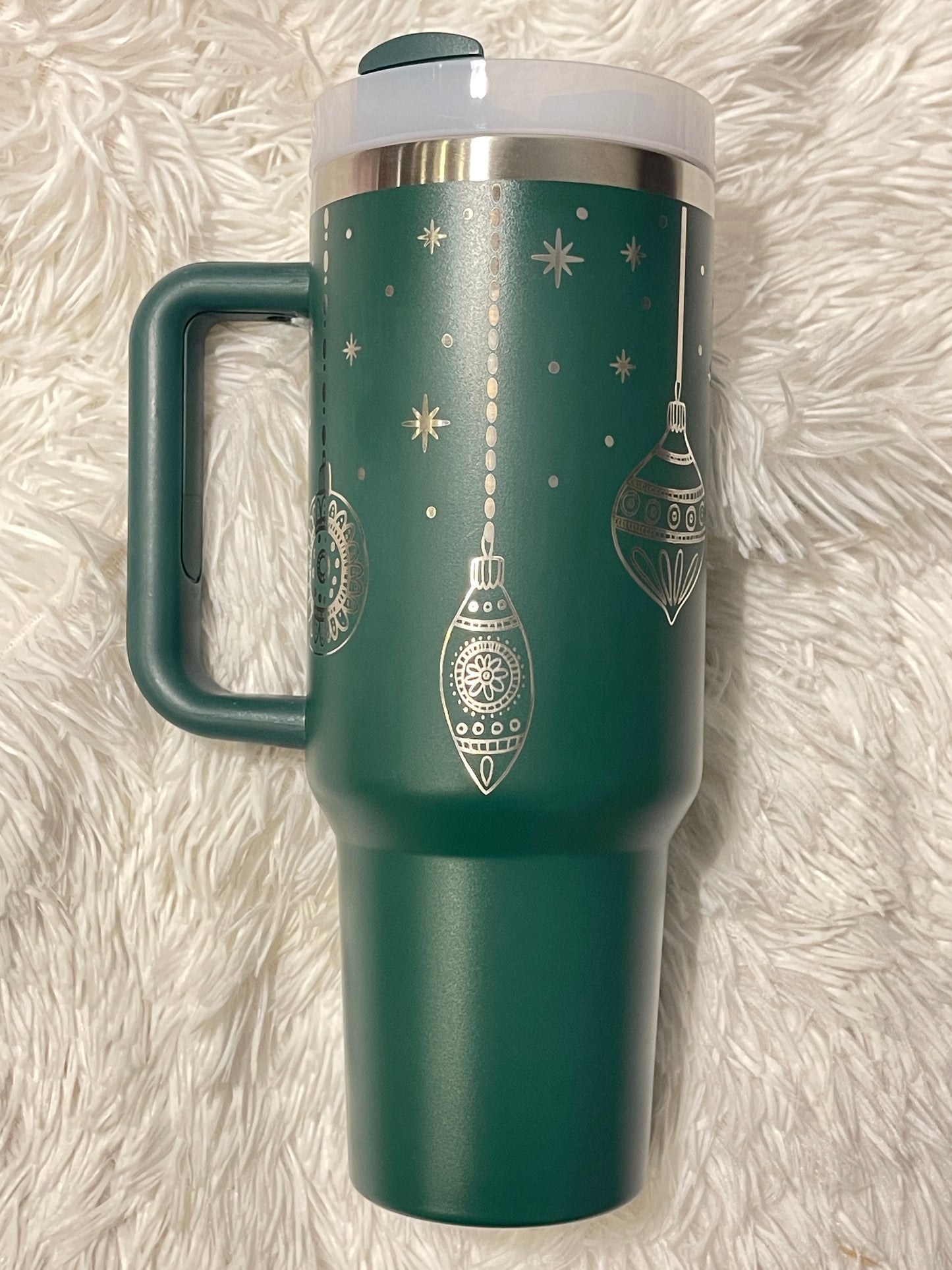 40oz Christmas Ornament Tumbler