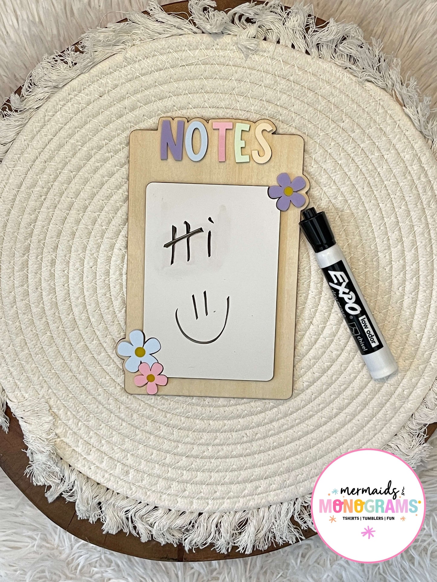 Personalized Dry Erase Board – Cute Teacher Gift | Desk Whiteboard