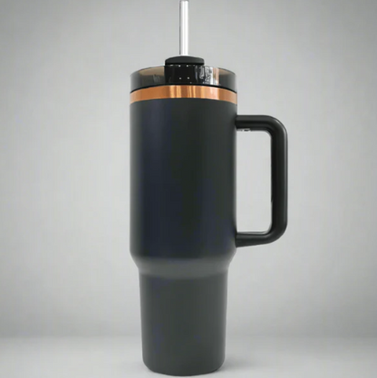 Personalized Dad or Papa 40oz Tumbler - Custom Laser Engraved