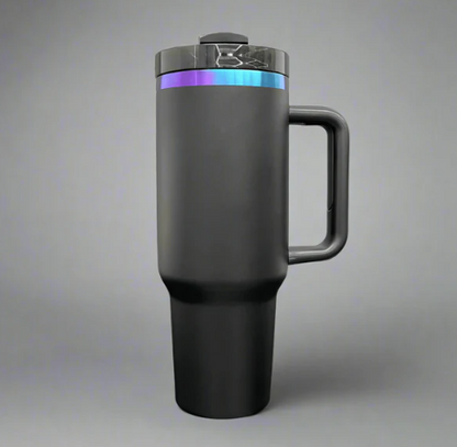 Personalized Dad or Papa 40oz Tumbler - Custom Laser Engraved