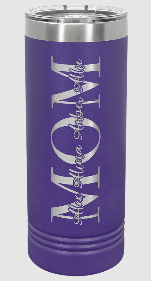 Custom Engraved Polar Camel 22oz Skinny Bottle – Limited Colors Available!