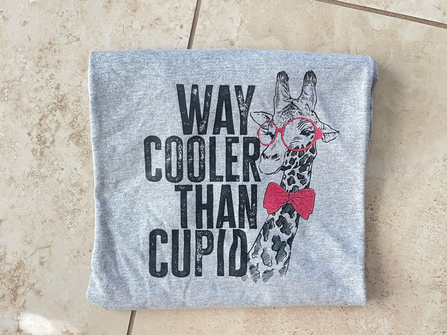 Youth Large way cooler than Cupid tshirt