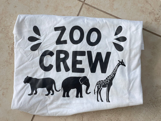 Zoo Crew Tshirt XL