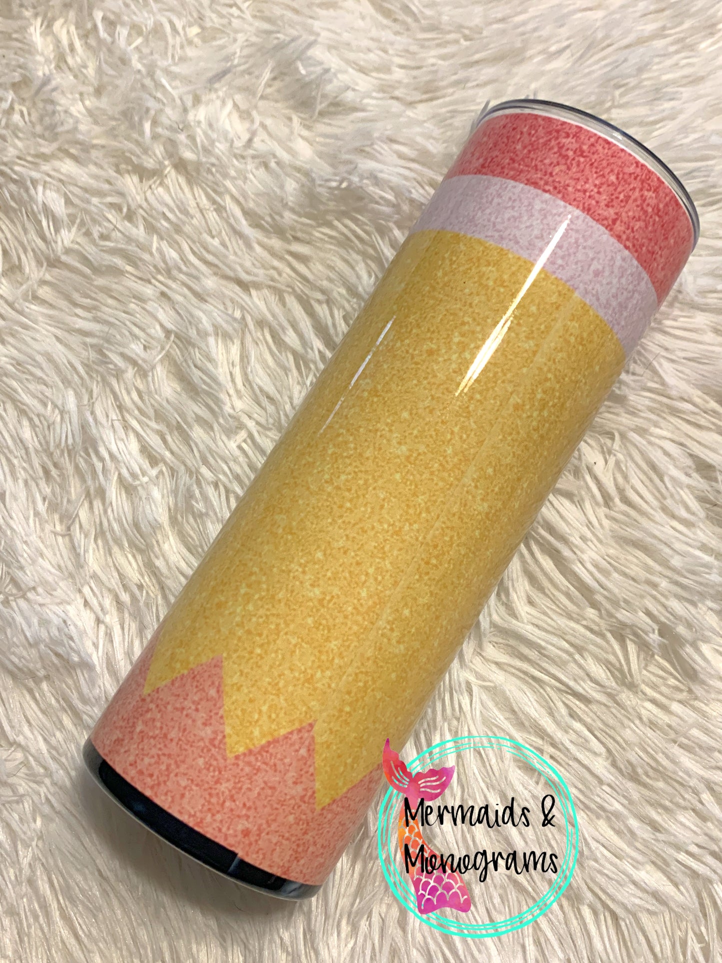 Pencil Tumbler for Teacher, Skinny Cup