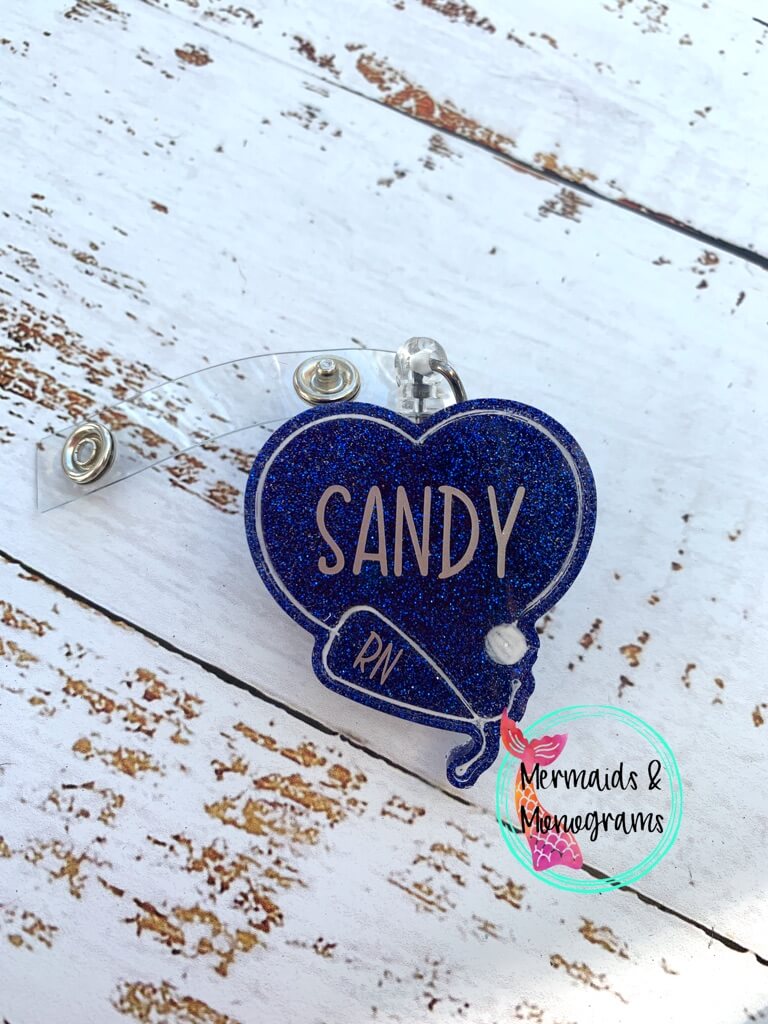 Nurse ID Badge Holder