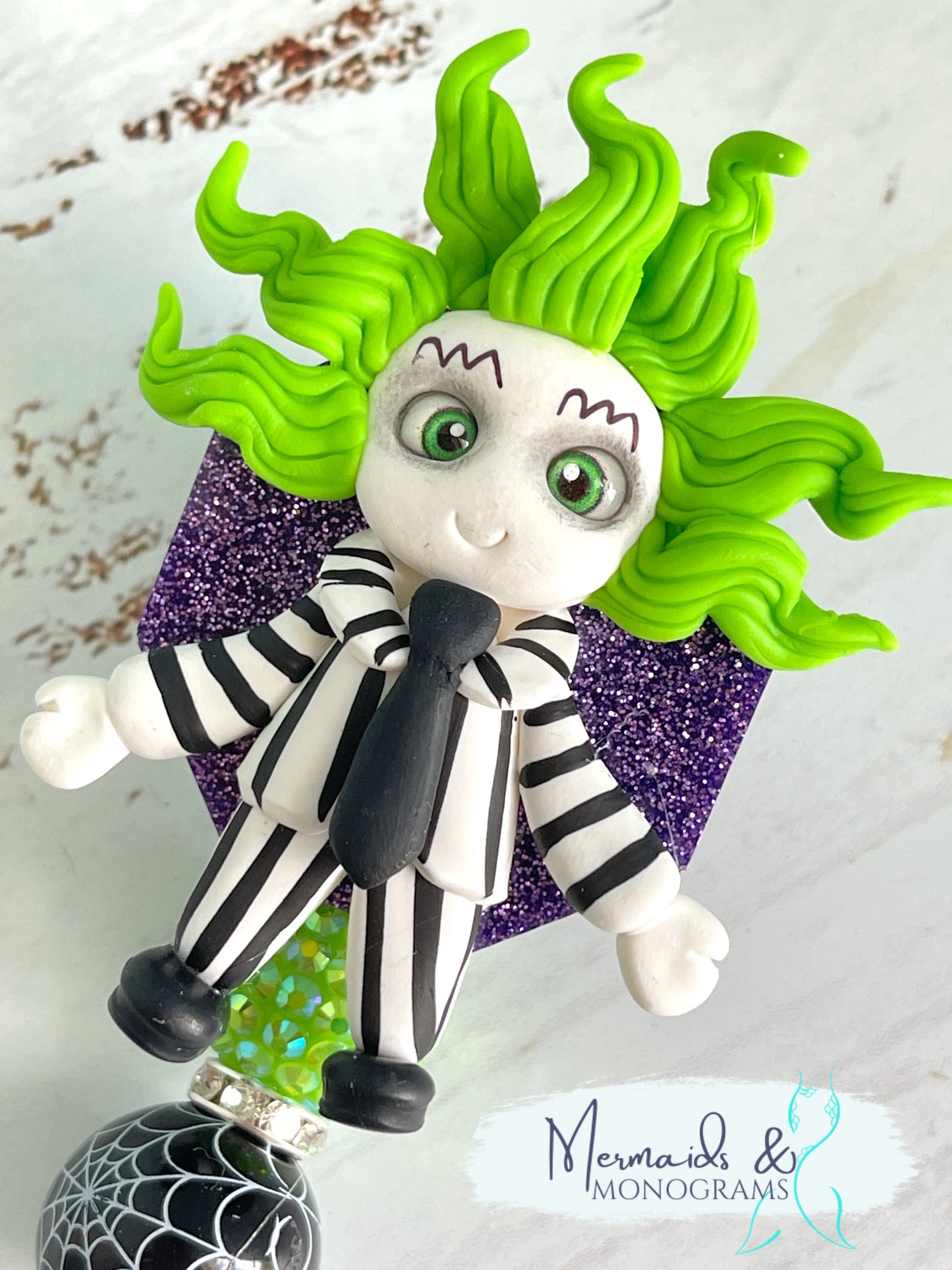 Beetlejuice Inspired Badge Reel