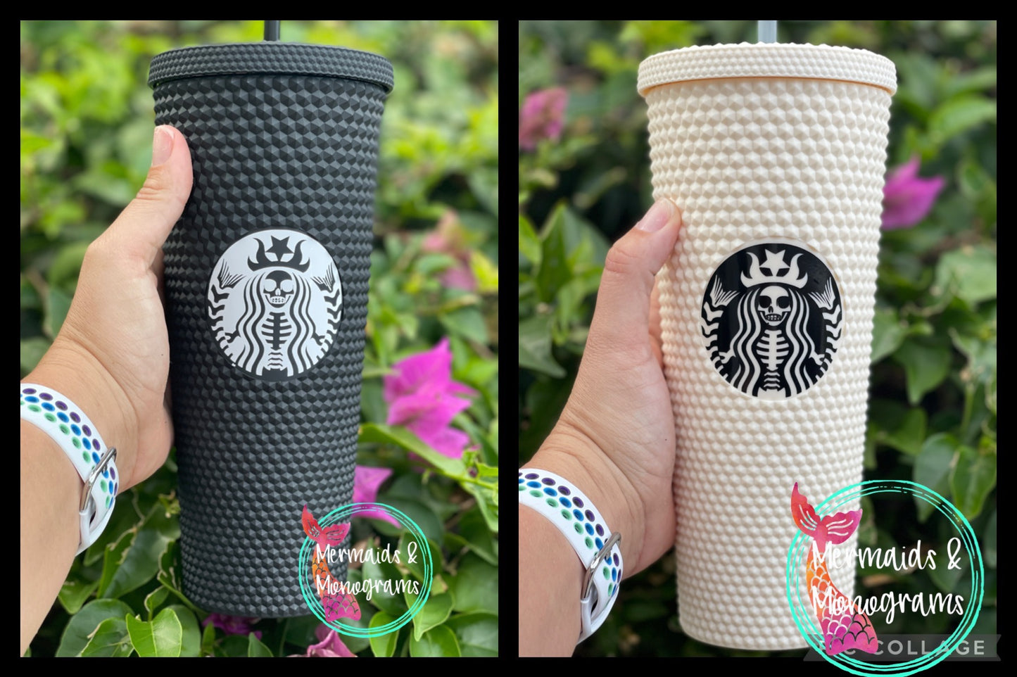 24oz Studded Double Wall Tumblers Starbucks Inspired