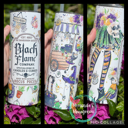 Black Flame Company Hocus Pocus Stainless Steel Tumbler