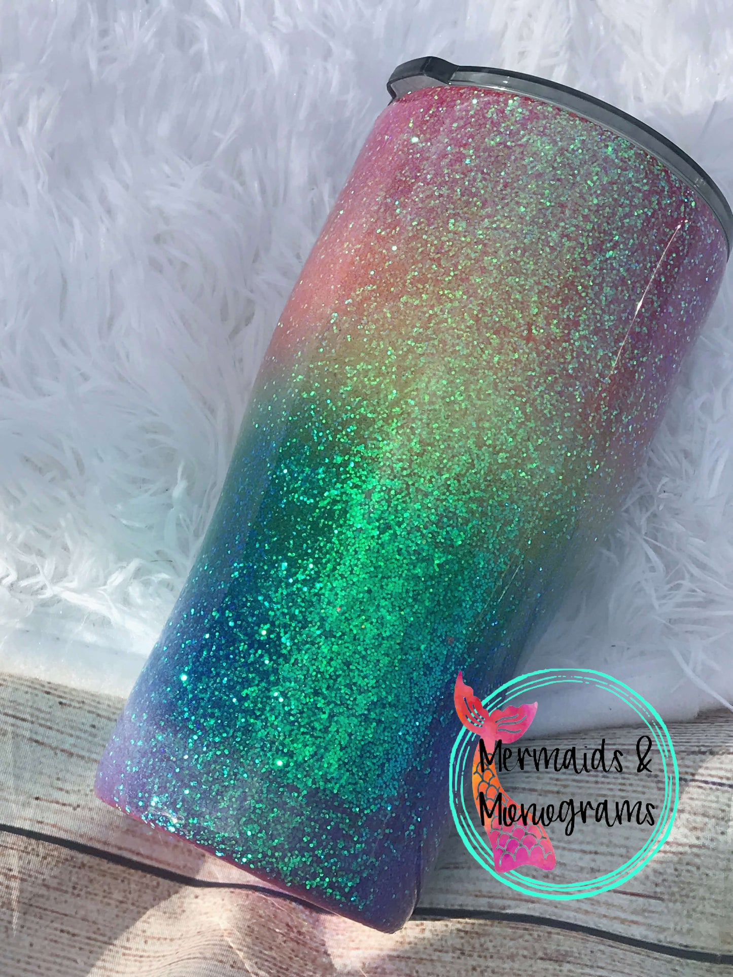 BeYOUtiful (Beautiful) Rainbow Tumbler