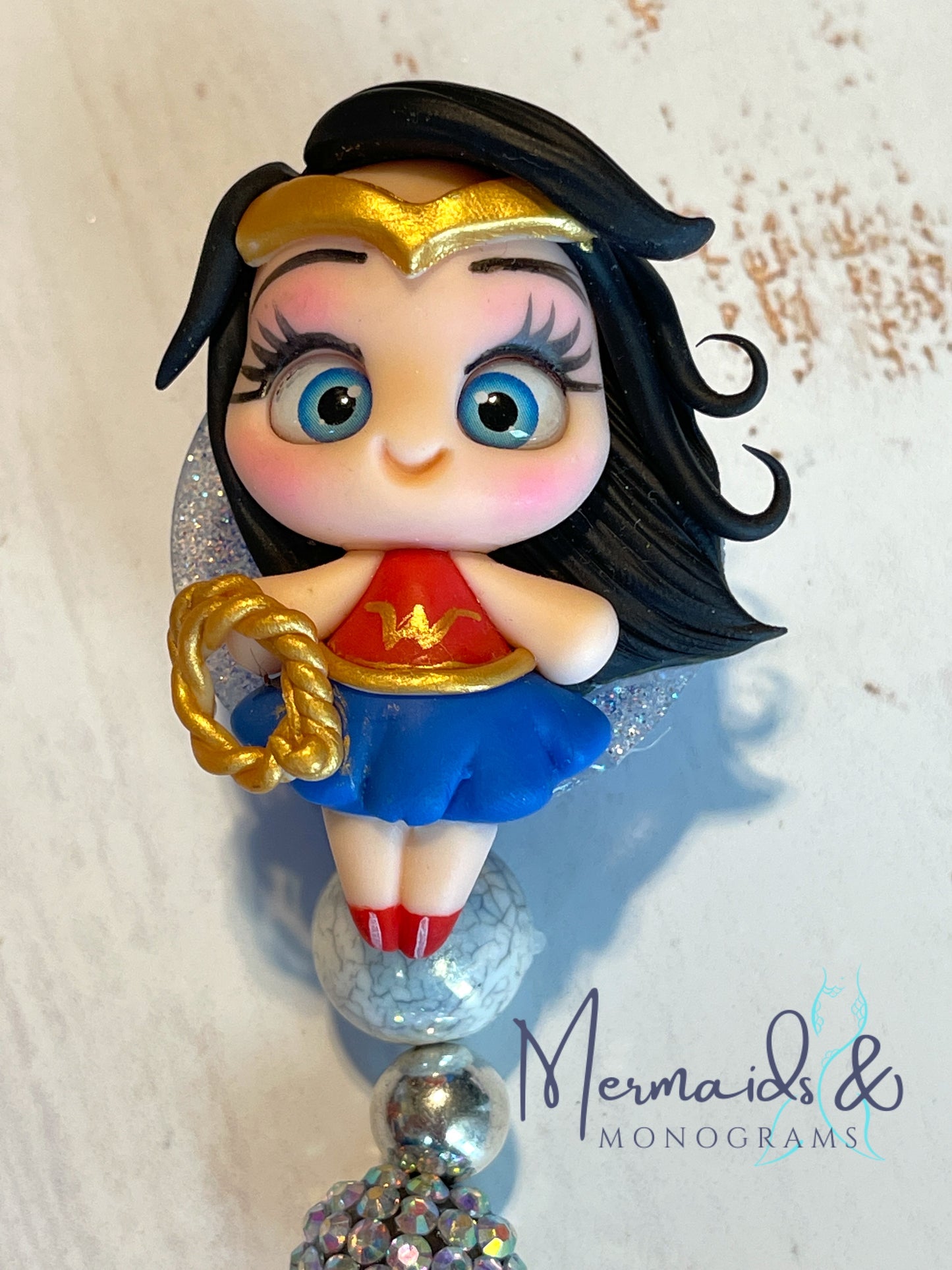 Wonder Women Custom Badge Reel