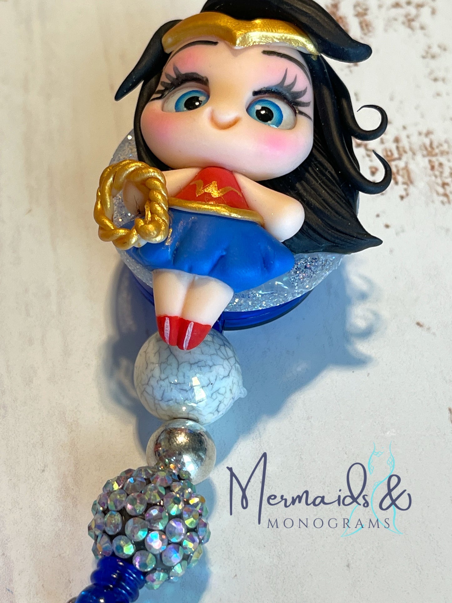 Wonder Women Custom Badge Reel