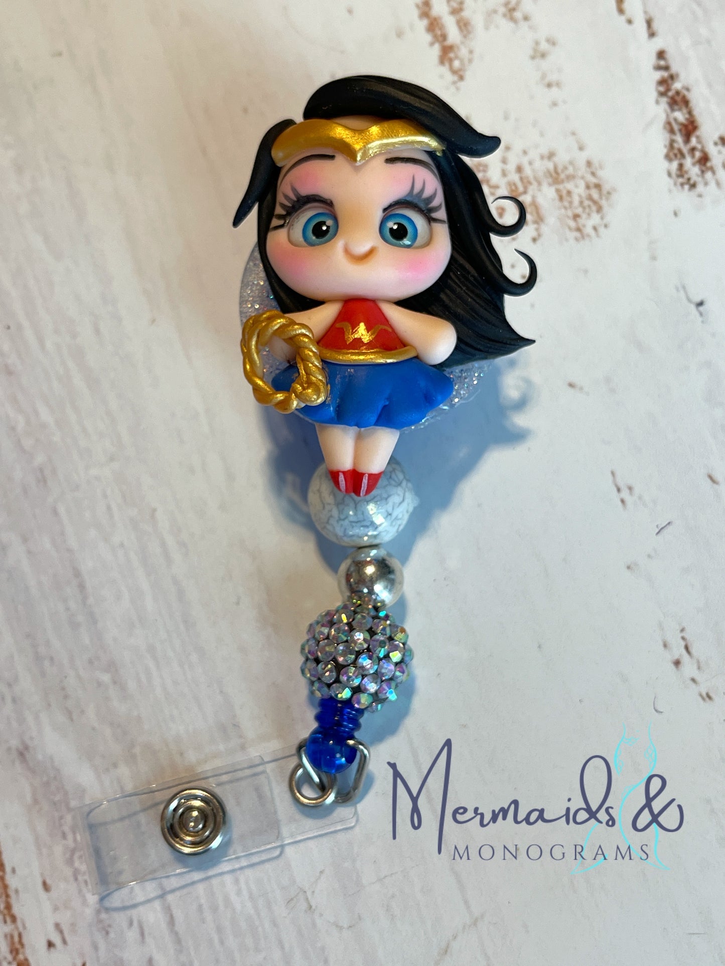 Wonder Women Custom Badge Reel