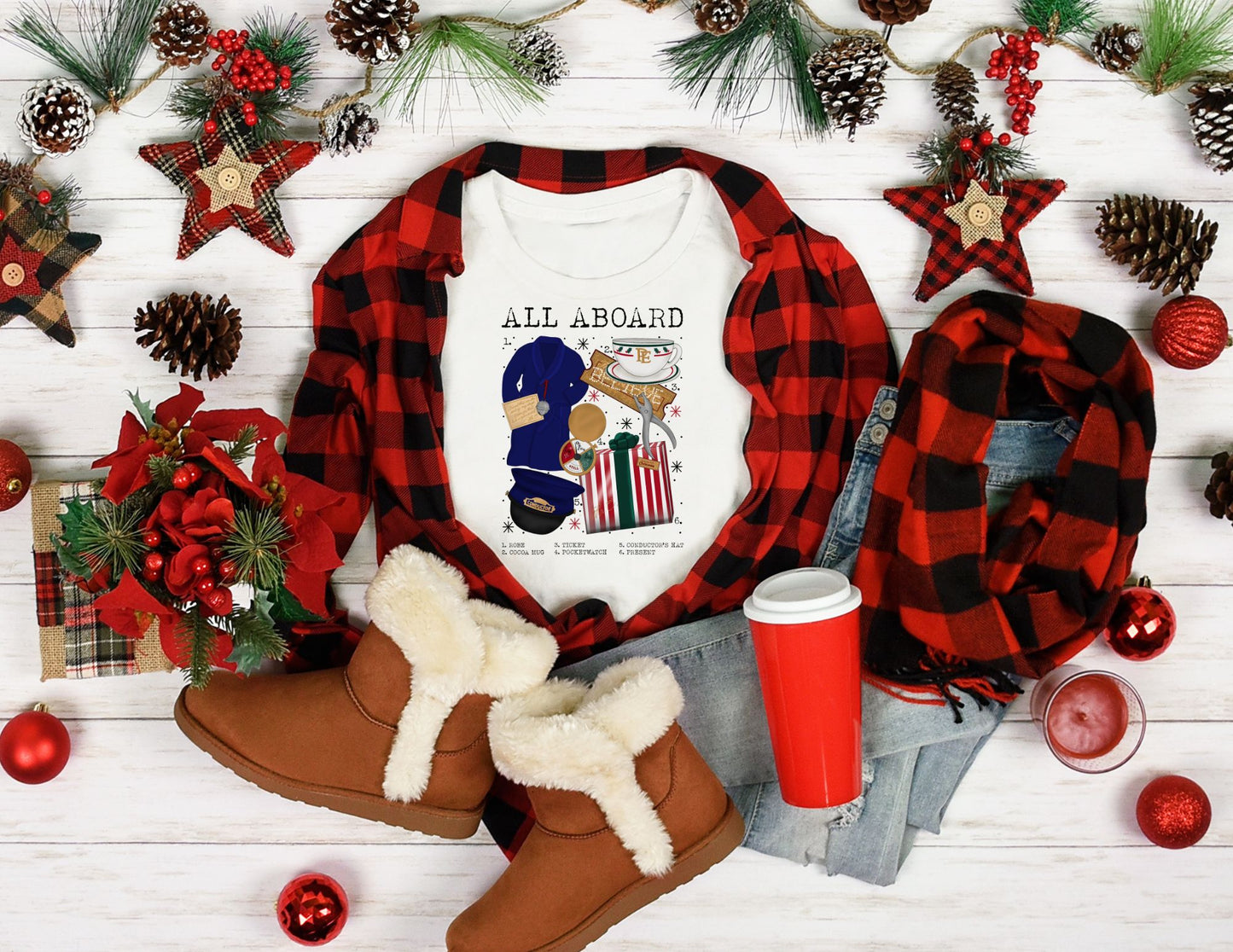 Christmas Chart T-shirts