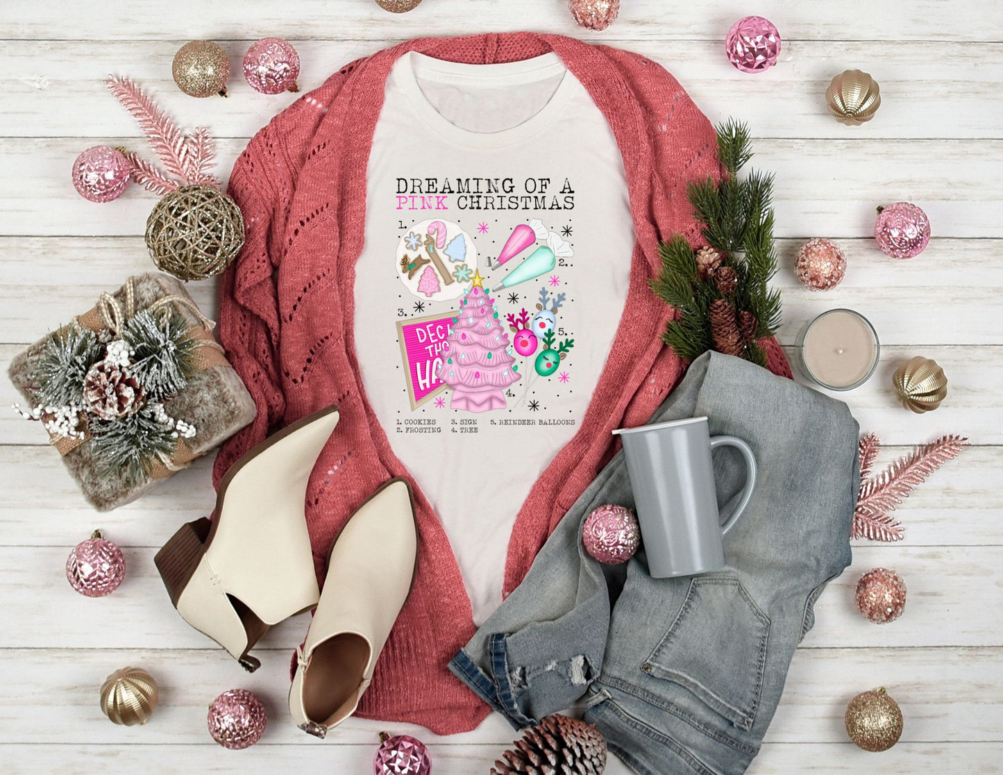 Christmas Chart T-shirts