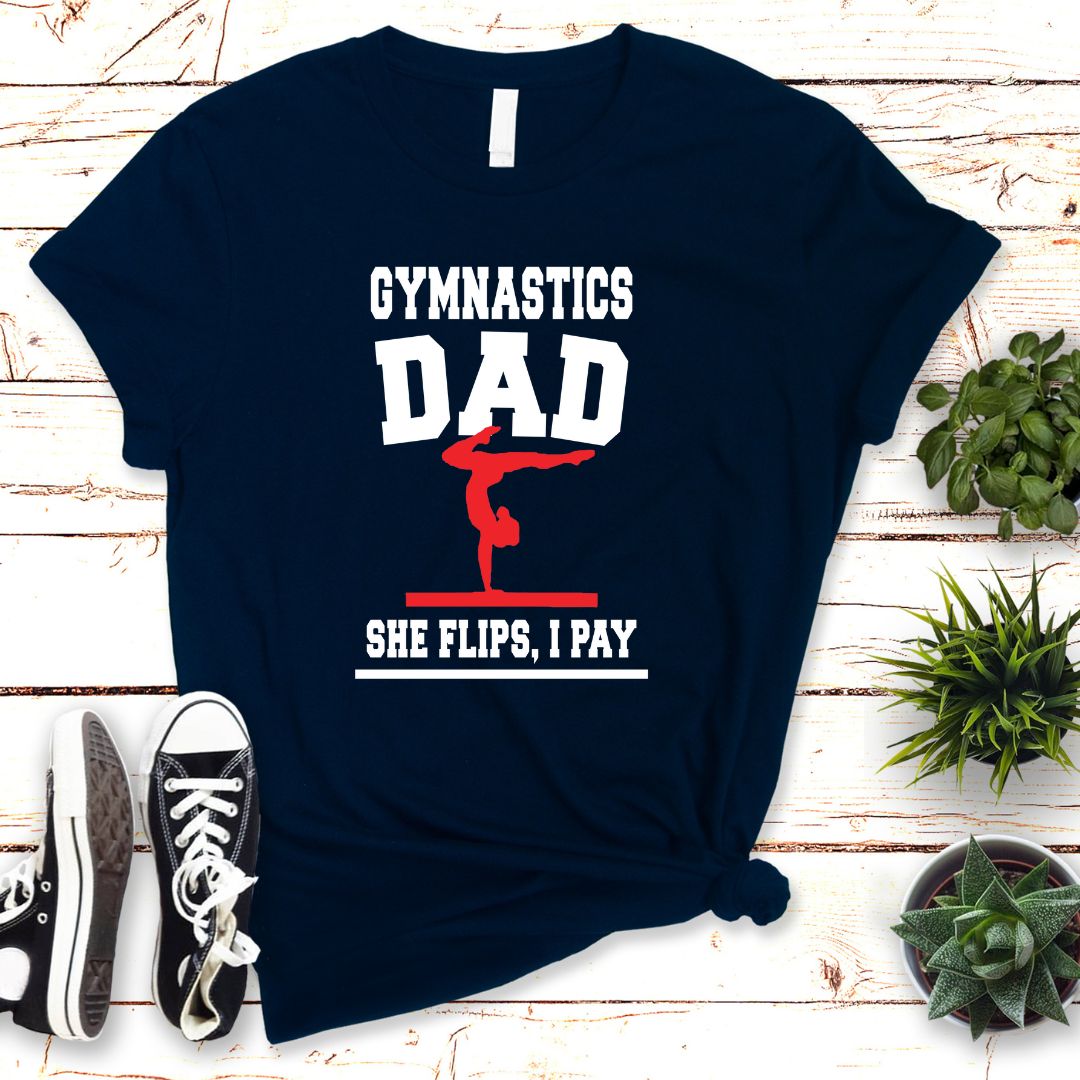 Gymnastics Dad T-Shirt