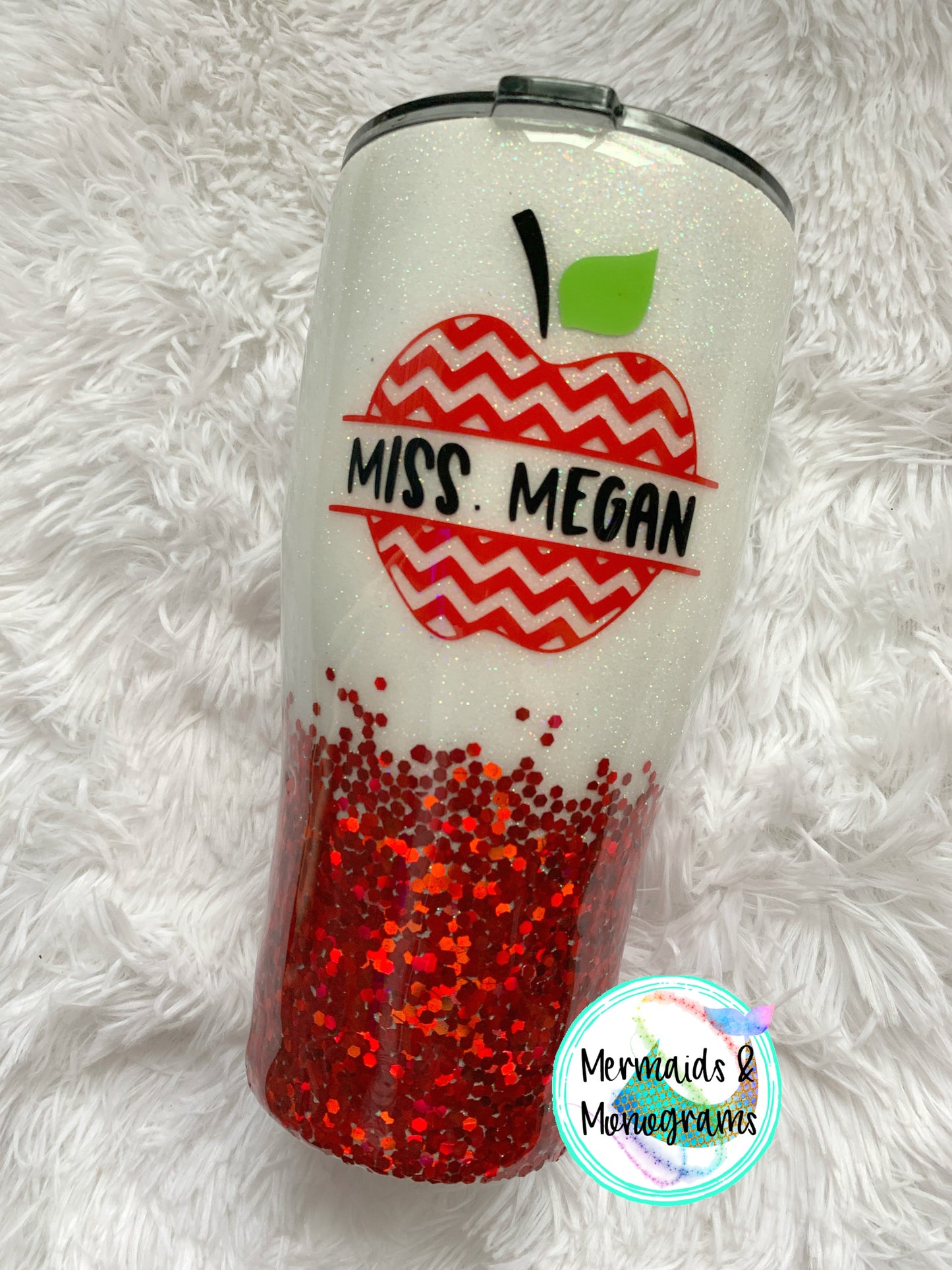 Apple Chevron Tumbler