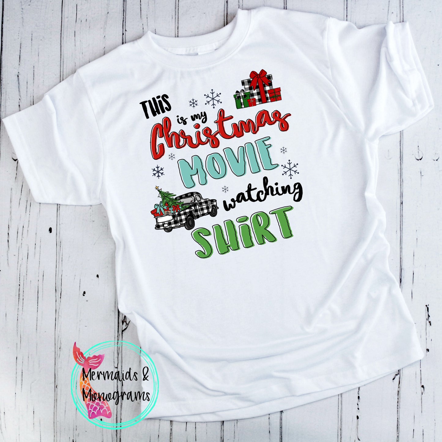 Christmas Movie Watching T-Shirt