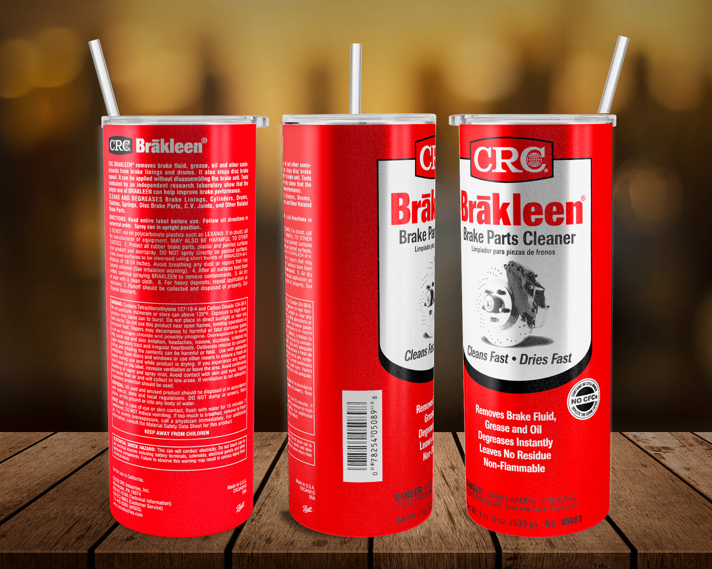 CRC Brakleen Stainless Steel Tumbler