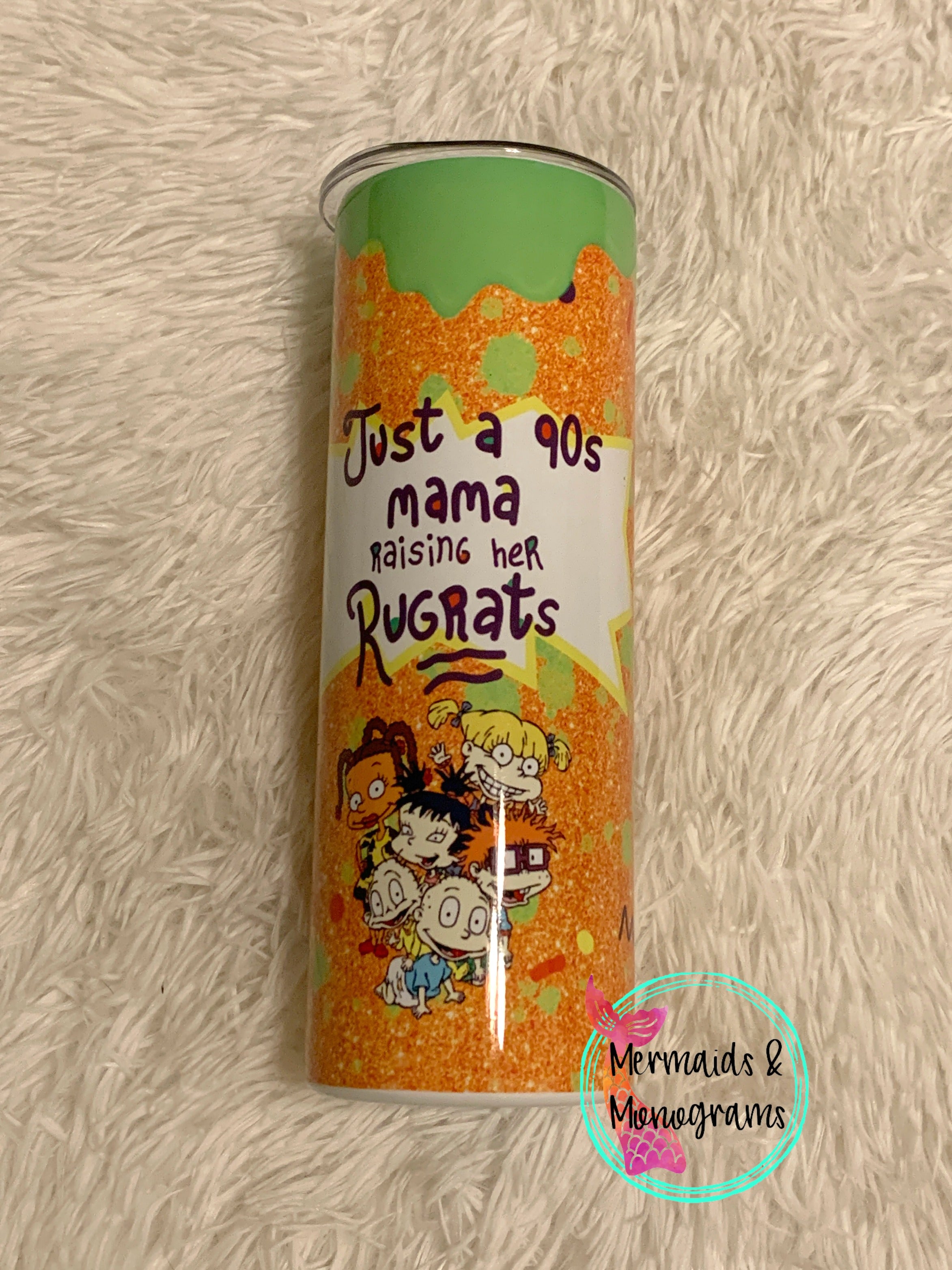 Rugrats mommy and me cup, mommy and me tumbler, buy 90s mama,